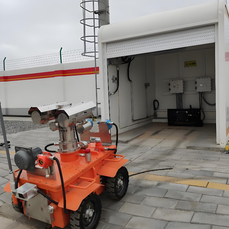 工業(yè)機(jī)器人AGV充電房工作原理